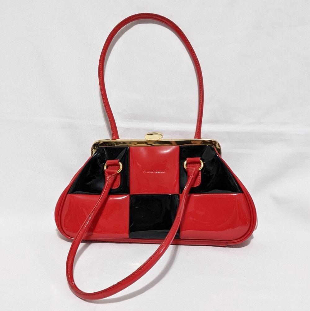 Red and Black Handbag